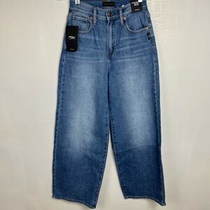 Silver Jeans Co Womens Highly Desirable Wide Leg Denim Jeans Size W25 L28